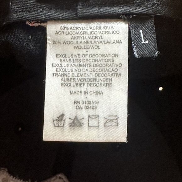 Harley Davidson Fitted Baseball Hat Cap Adult Large Wool Blue READ - Picture 8 of 10